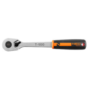NEO Tools spärrskaft 1/2 tum T-1000 90 tänder.