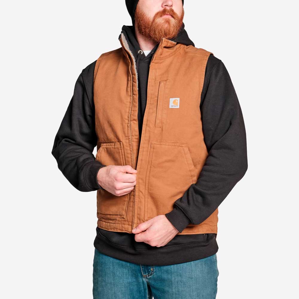 Carhartt SHERPA-LINED MOCK NECK VEST