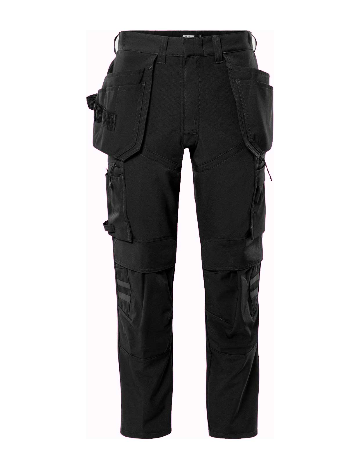 Fristads 2596 GLWS hantverkarbyxa stretch svart.