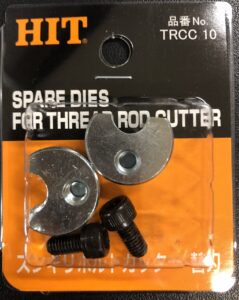 Schablon Gängstångsklipp M10 Rostfritt HIT