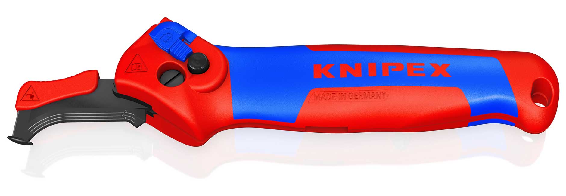 Knipex Avmantlingskniv med glidsko 16 50 145SB