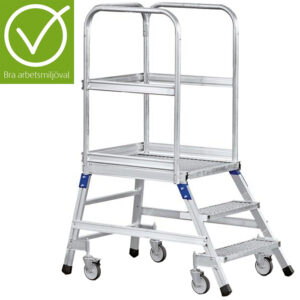 Plattformstrappa (Predikstol) Enkel Z600 Zarges