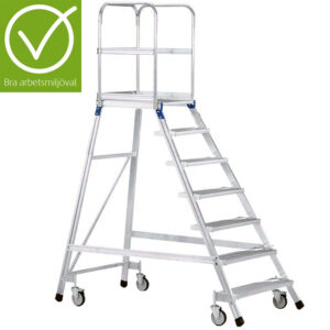 Plattformstrappa (Predikstol) Enkel Z600 Zarges