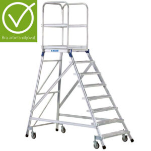 Plattformstrappa (Predikstol) Enkel Z600 Zarges