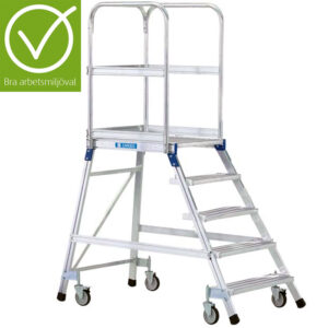 Plattformstrappa (Predikstol) Enkel Z600 Zarges