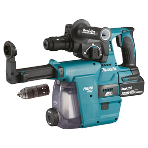Makita DHR243RTJW Kombihammare med HEPA-filter