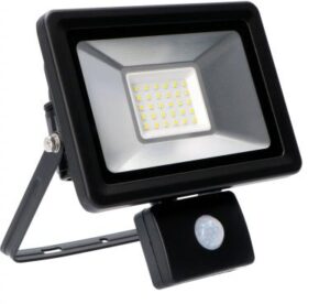 Strålkastare med PIR sensor 30W 2250lm IP65