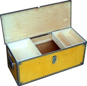 Savopak Plywoodlåda 690/275/275 mm, 2 ins. h-tag på sidor