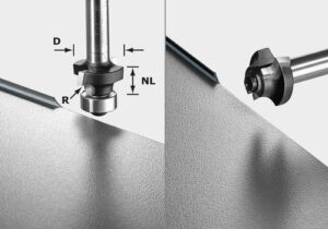 Festool S8 HW R2 D20-KL OFK Avrundningsfräs