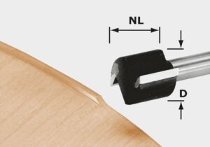 Festool HW D 19/16 S8 OFK 700 Kantfräs