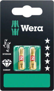 BITS WERA PH 2X1 DIAMANT 25MM