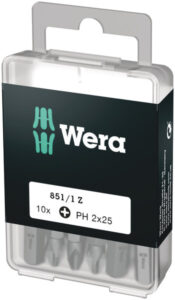 BITS WERA PH2X25 10-PACK