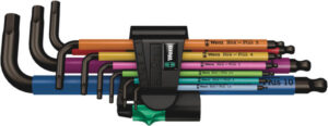 WERA INSEXNYCKELSATS 950/9 Multicolour