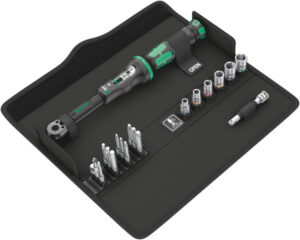 Wera Click Torque A 6 Set 1 momentnyckel sats.