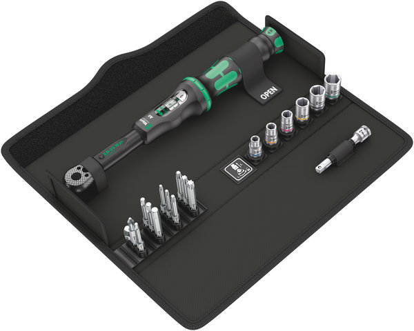 Wera Click Torque A 6 Set 1 momentnyckel sats.
