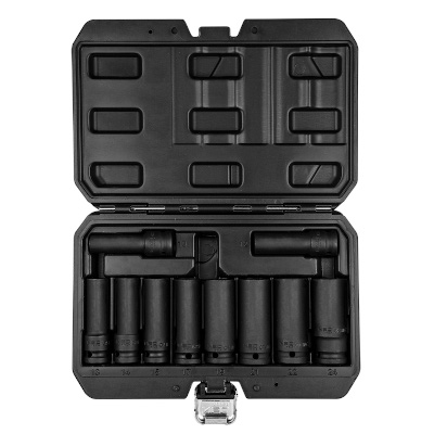 Krafthylsor sats 1/2" 10 delar