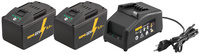 REMS Power-Pack 9,0 Ah / 230V, 90W - Laddare + 2 batterier
