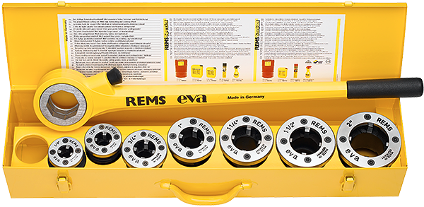 REMS Handgängkloppa sats 1-2 tum