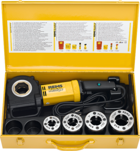 REMS Amigo set R ½-¾-1-1¼" Elektrisk Handgängmaskin
