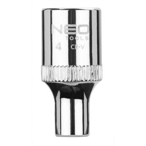 Hylsa 1/4" 4mm kort Superlock