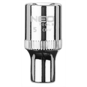 Hylsa 1/4" 5mm kort Superlock