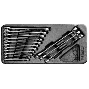 Verktygsinsats blocknycklar 6-19mm NEO tools