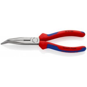 Knipex Tång med flata, runda käftar och skär 200mm