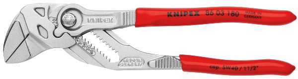 Knipex Tångnyckel Tång- och skruvnyckel i ett verktyg 180mm