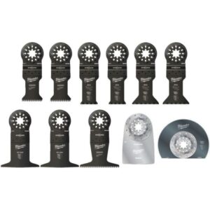 Milwaukee Sågbladsats till multiverktyg 11 delar