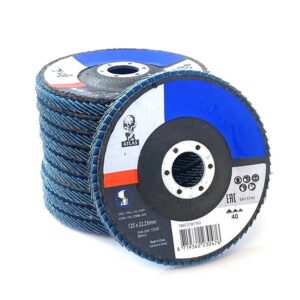 Lamellrondell KX663 125mm P40 Konvex