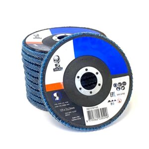 Lamellrondell KX663 125mm P80 Konvex