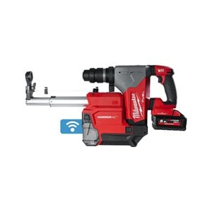 Milwaukee M18 ONEFHXDEL-552C Borrhammare med dammutsug