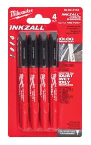 PERM. MARKÖR ULTRA FINE SET 4P