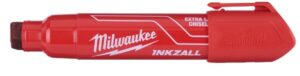 Milwuakee Inkzall Mejselspetsmarkör Röd XL st