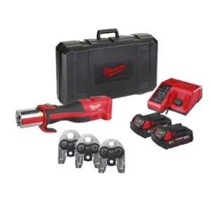 Milwaukee M18 BLHPT-202C GM-Set pressmaskin med Geberit pressbackar