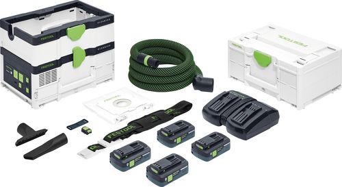 Festool Batteridriven dammsugare M-Klass CLEANTEC CTMC SYS HPC 4,0 I-Plus