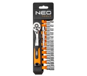 Hylssats 1/4 14 delar NEO Tools