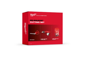 Milwaukee Kniv och sax Set med extra knivblad