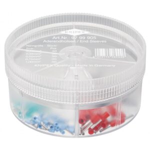 KNIPEX Sortimentslåda med isolerade ändhylsor (150 st)