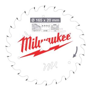 Milwaukee Cirkelsågklinga   CSB P W165X20X1.6X24HW