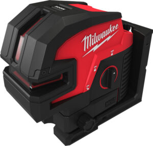Milwaukee M12 CLL4P-0C Krysslaser med 4 lodpunkter