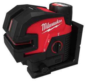 Milwaukee M12 CLL4P-301C Krysslaser med 4 lodpunkter