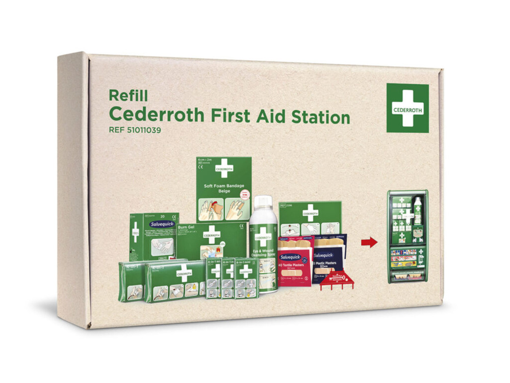 Cederoth Refillpaket till första hjälpen station 51011026