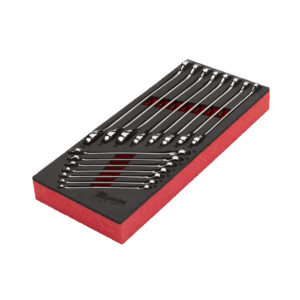 Milwaukee Max Bite Spärrnyckelsats 15P Med Skuminlägg