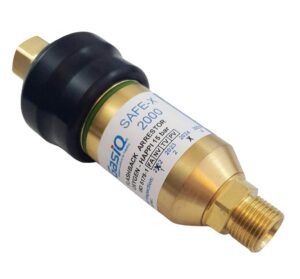 GASIQ SAFE-X2000 bakslagsskydd Ox