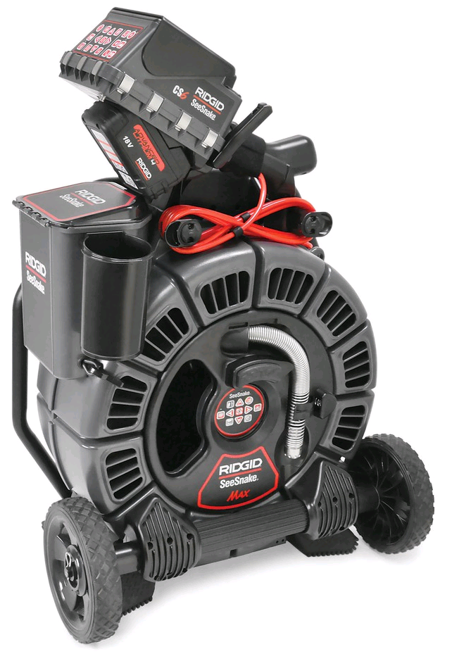 Ridgid Kamerasystem RM200A SeeSnake MAX med CS6x monitor