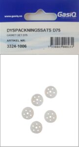 GASIQ Dyspackningssats D75 5st