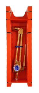 GASIQ Skärinsats D75 90° Hävarmsventil