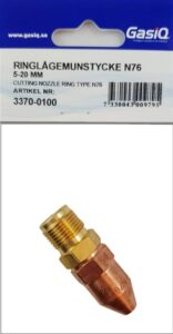 GASIQ Ringlågemunstycke N76 5-20mm