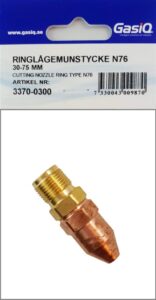 GASIQ Ringlågemunstycke N76 30-75mm
